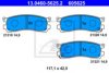 FMSI 7521D553 Brake Pad Set, disc brake